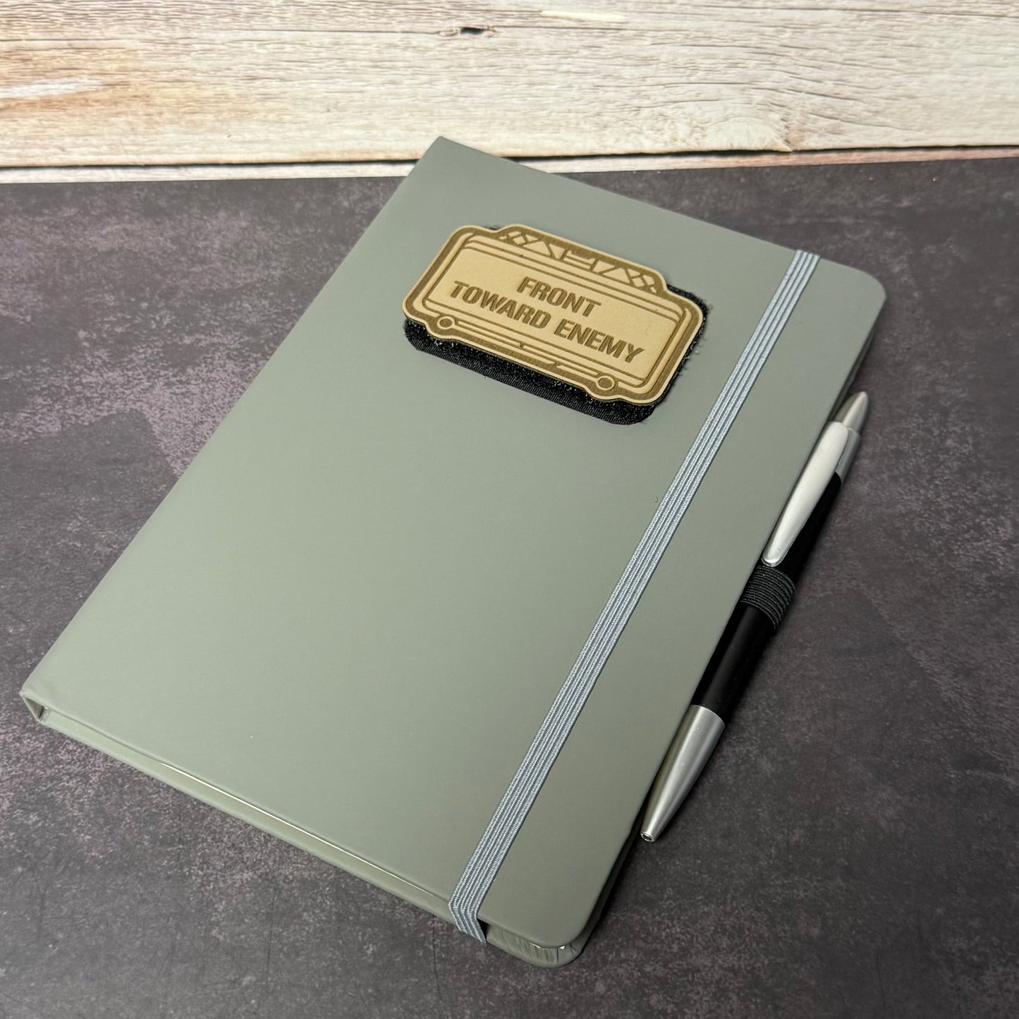 Morale Patch A5 Note Book with 2x3" or 3x3" Loop Side Front Panel Customizable Log or Range Book