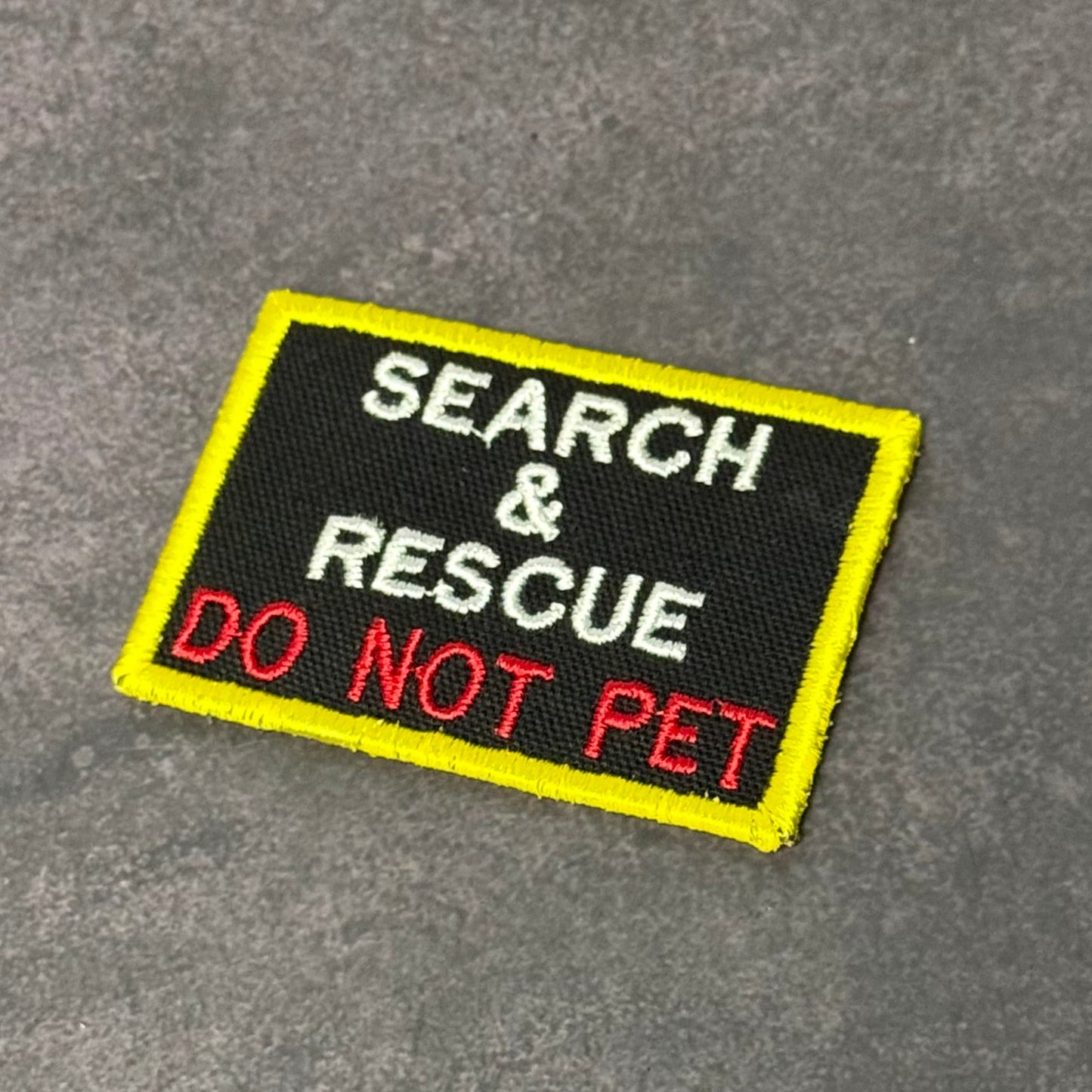 Search & Rescue Dog K9 Service VELCRO® Morale Patch | Made in USA