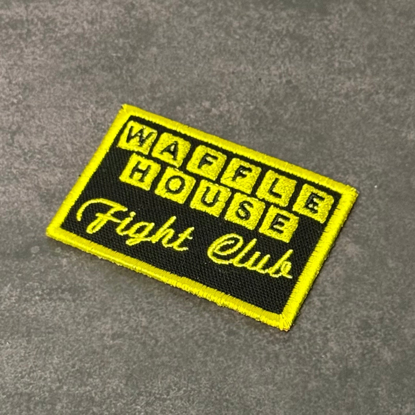 Waffle House Fight Club Funny VELCRO® Morale Patch | Made in USA