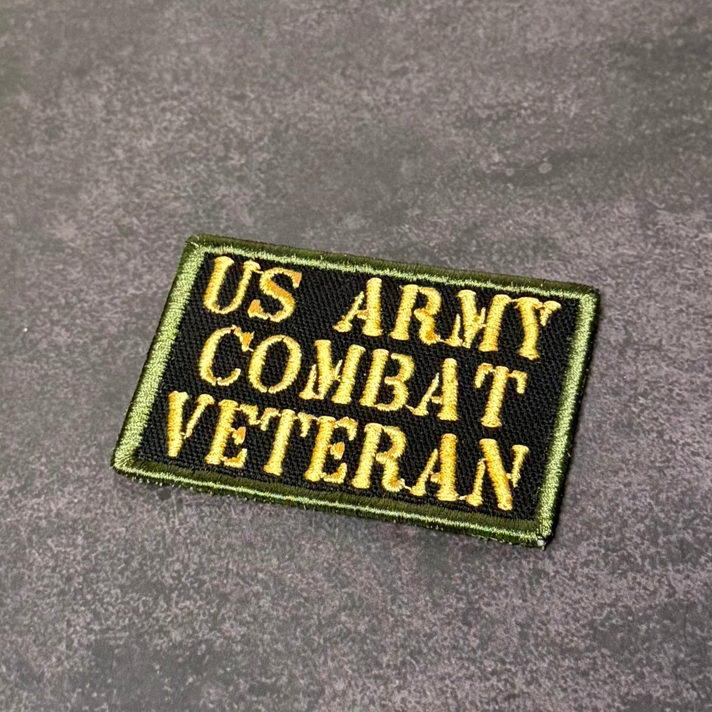 Army Combat Veteran VELCRO® Morale Patch | Made in USA