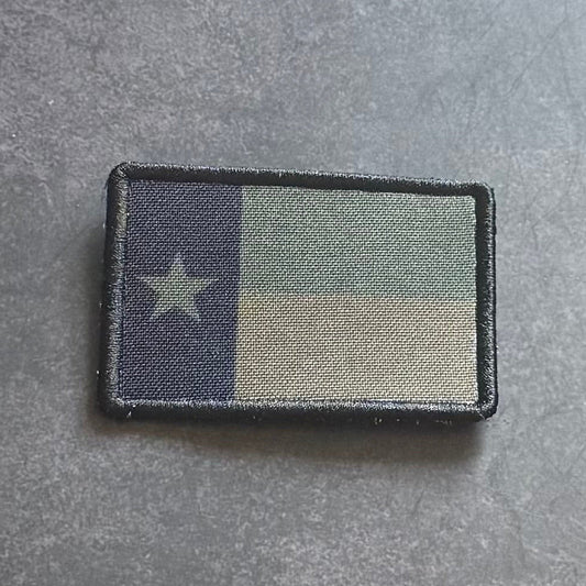 Texas State Flag Printed Morale Patch | VELCRO® Brand Hook Backing