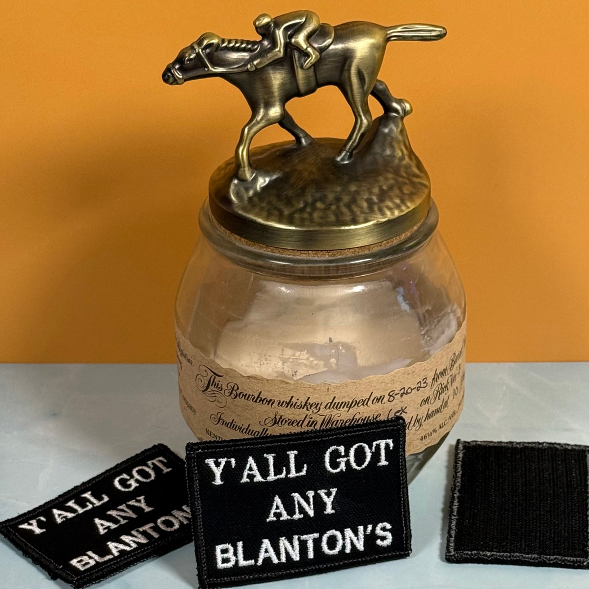Got Any Blanton's Funny Morale Patch, 2x3" | Made in USA | VELCRO® Brand Hook Backing