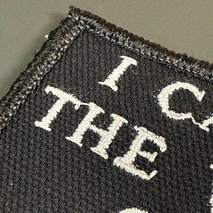 Worst Case Scenario Funny Morale Patch, 2x3" | Made in USA | VELCRO® Brand Hook Backing