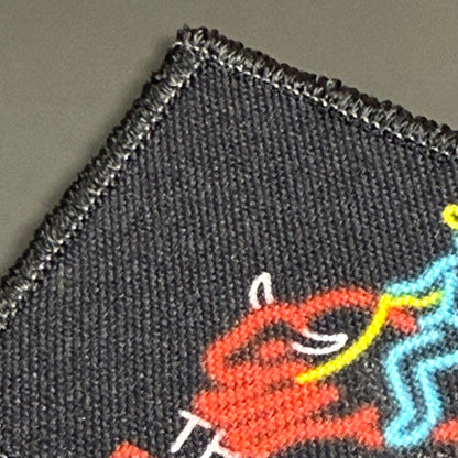 My First Rodeo Funny Morale Patch, 2x3" | Made in USA | VELCRO® Brand Hook Backing