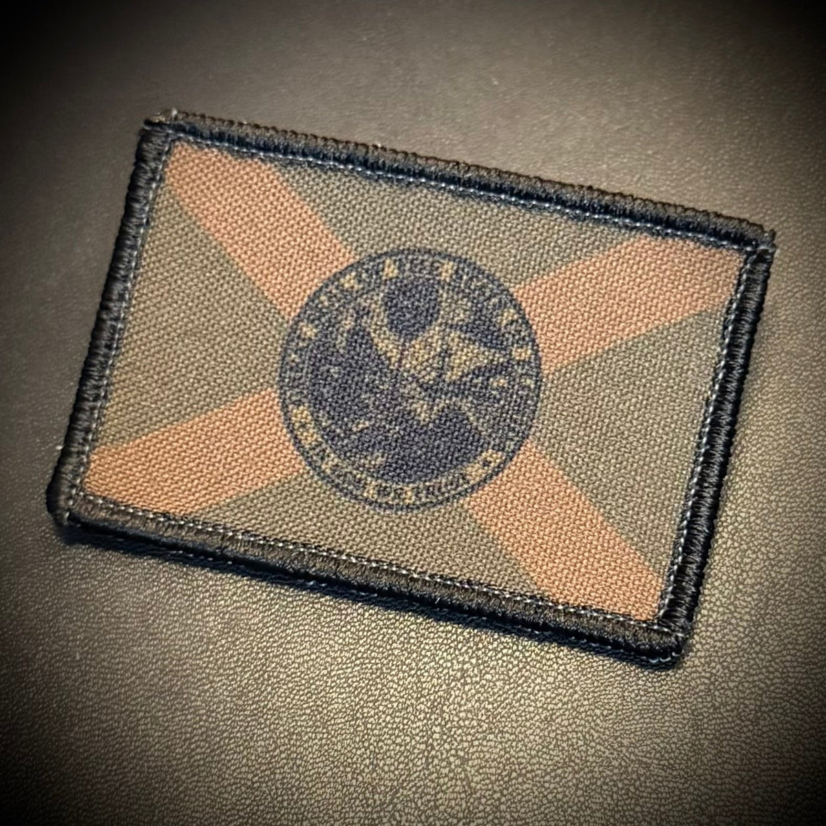 Florida State Flag Printed Morale Patch, 2x3" | VELCRO® Brand Hook Backing
