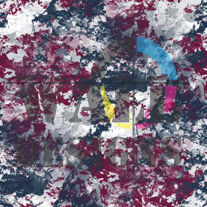 Substrate Camo Scrum Series UV Printed Leatherette Sheets