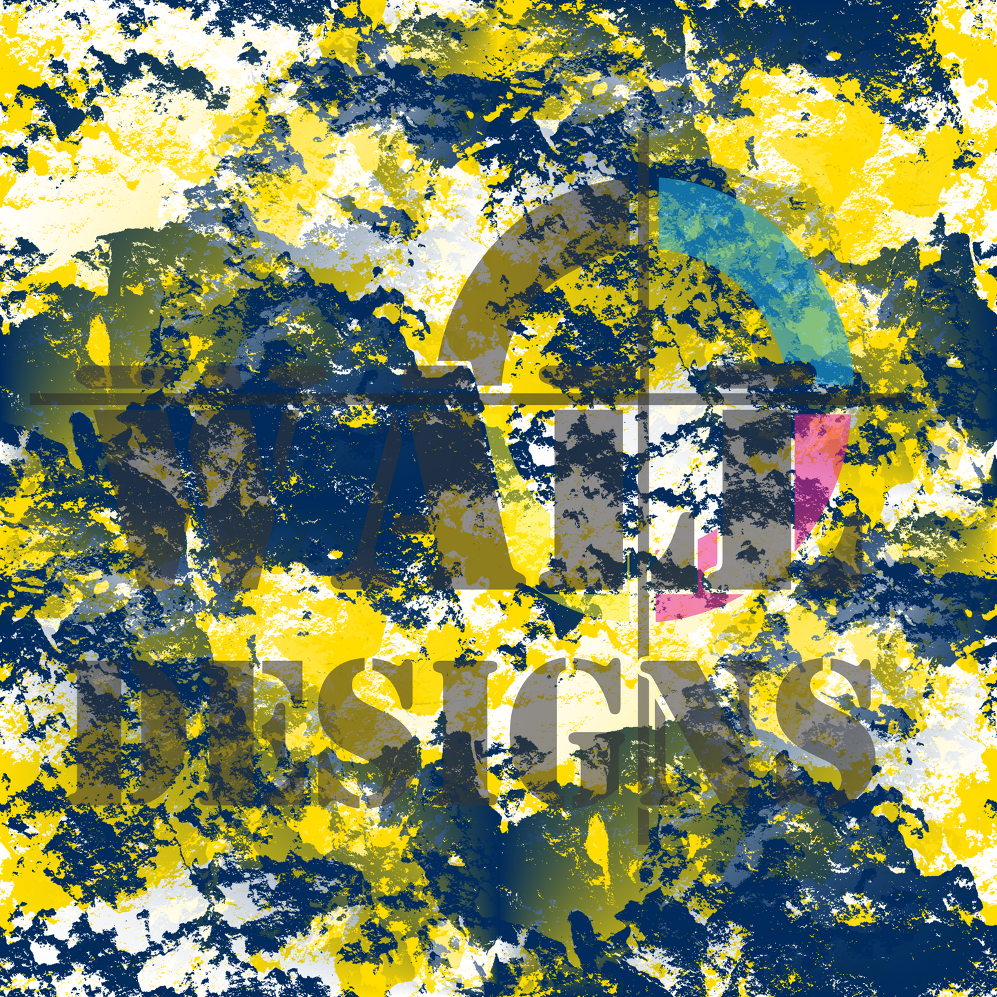 Substrate Camo Scrum Series UV Printed Leatherette Sheets