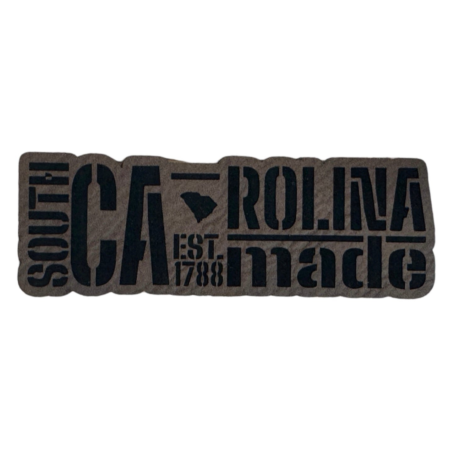 South Carolina Made leatherette Patch