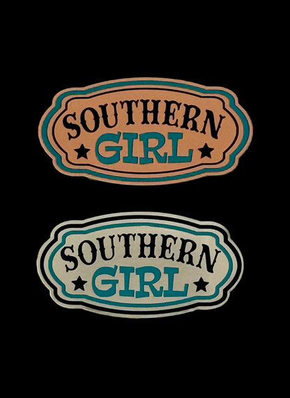 Southern Girl  Acrylic Laser Engraved Hat Patch
