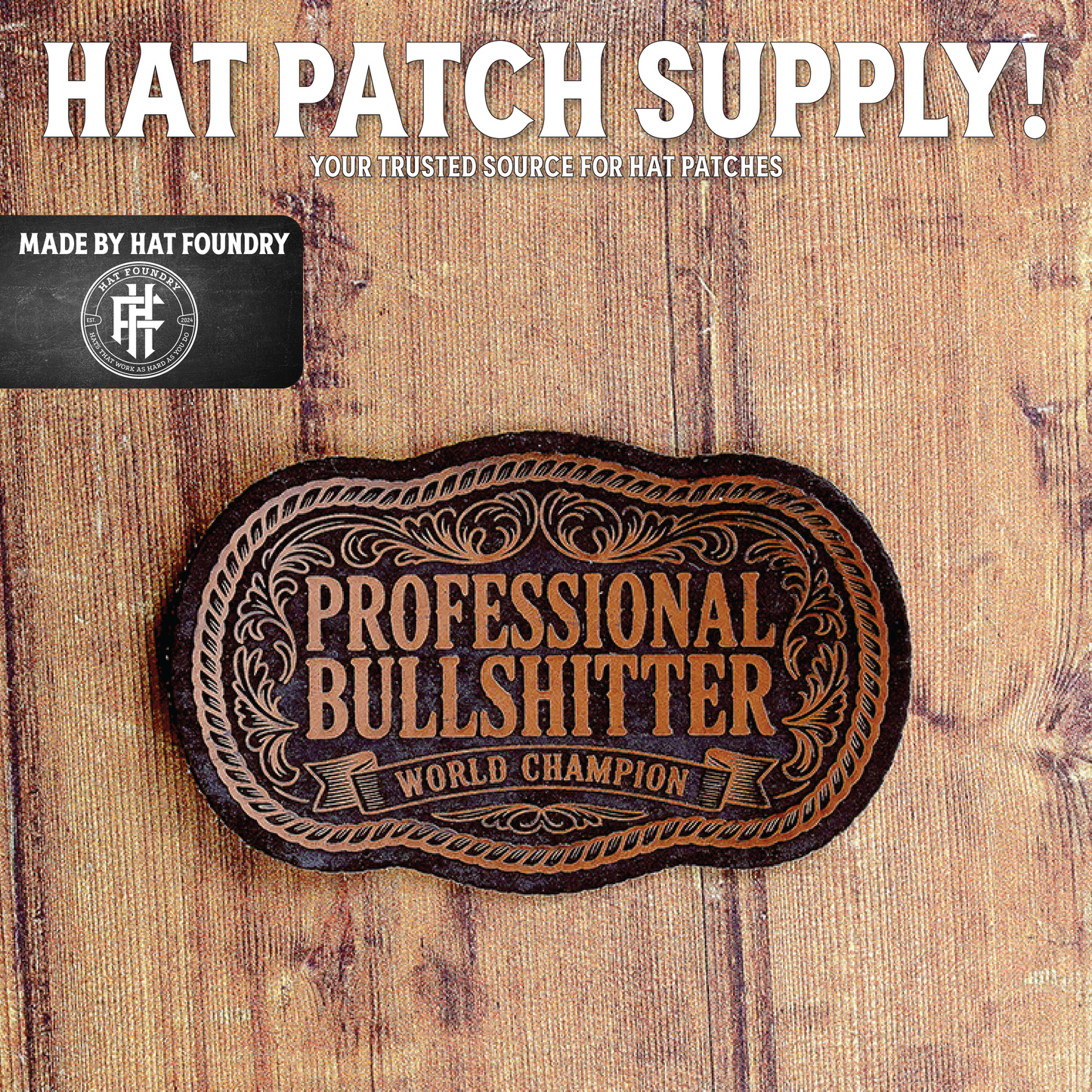 Professional Bullshitter Laser Engraved