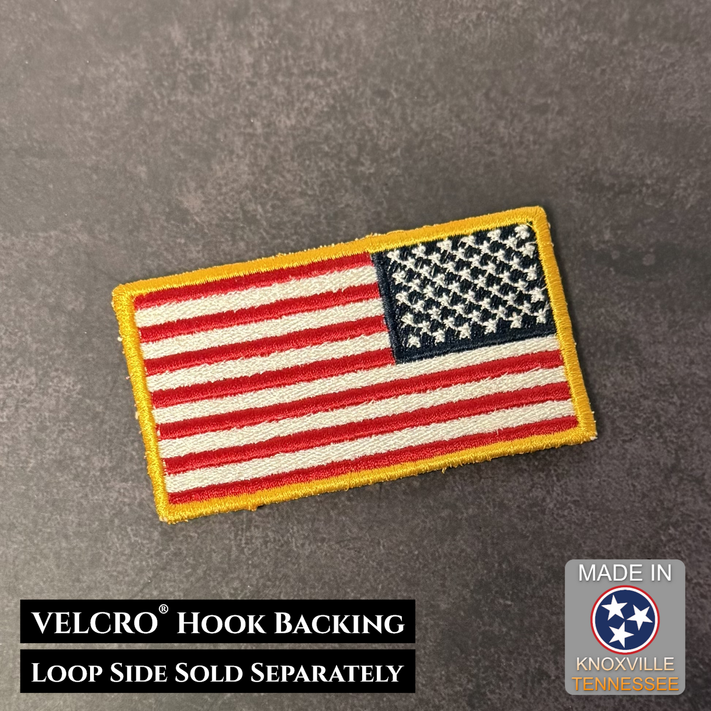 Full Color American Flag VELCRO® Patch | Made in USA
