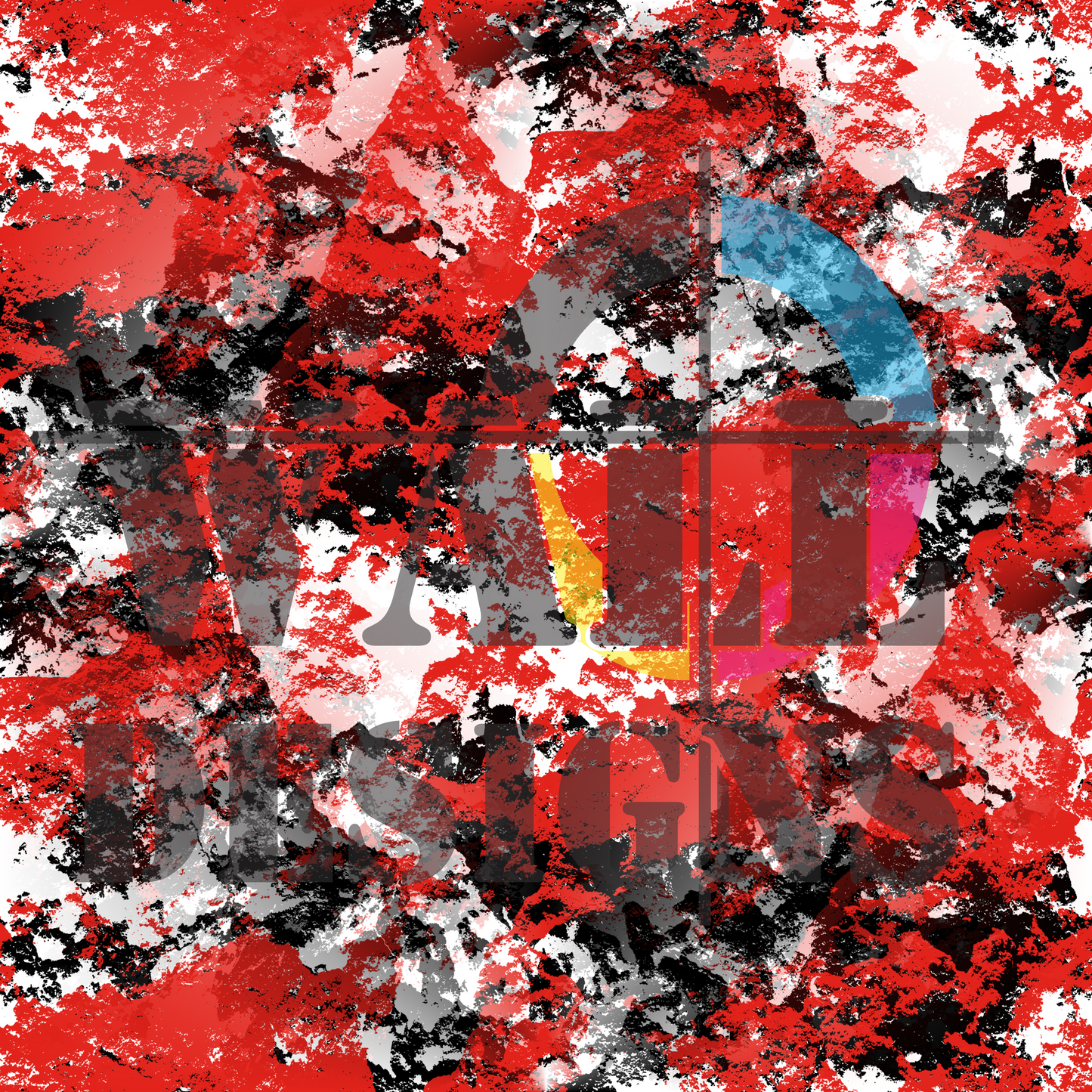 Substrate Camo Scrum Series UV Printed Leatherette Sheets