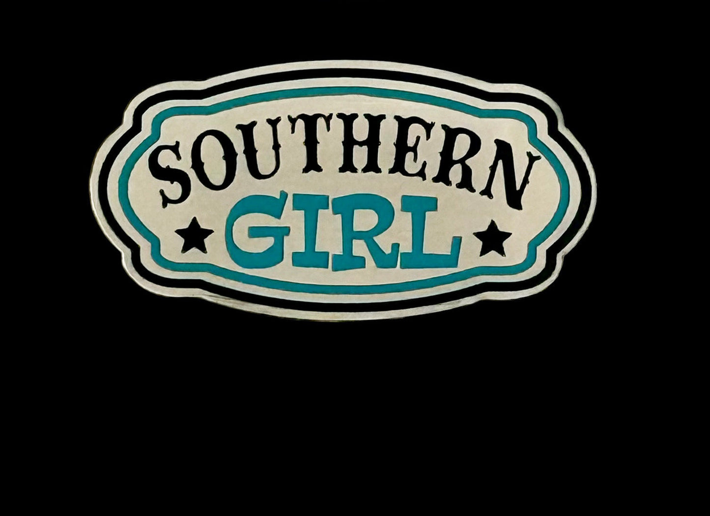 Southern Girl  Acrylic Laser Engraved Hat Patch