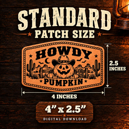 Western Halloween Hat Patch SVG Bundle Vol 2, 8 Laser Engraving Designs, Cowboy Ghosts, Boohaw, Digital Download