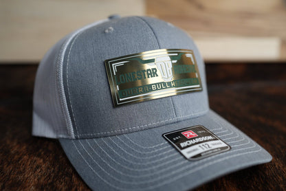 Acrylic: Antique Gold / Green / White TriLayer Durra - Bull™ Laserable Panels (12"x24") - LoneStar Adhesive