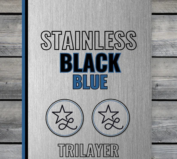 Wild Souls Never Die Buckle Stainless Acrylic Patch