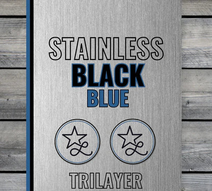 Wild Souls Never Die Buckle Stainless Acrylic Patch