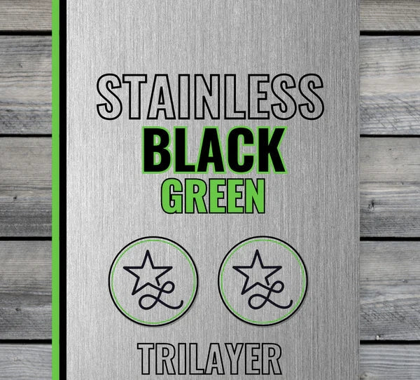 Wild Souls Never Die Buckle Stainless Acrylic Patch