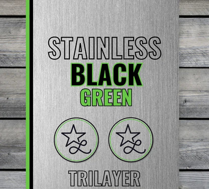 Wild Souls Never Die Buckle Stainless Acrylic Patch