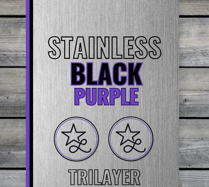 Wild Souls Never Die Buckle Stainless Acrylic Patch