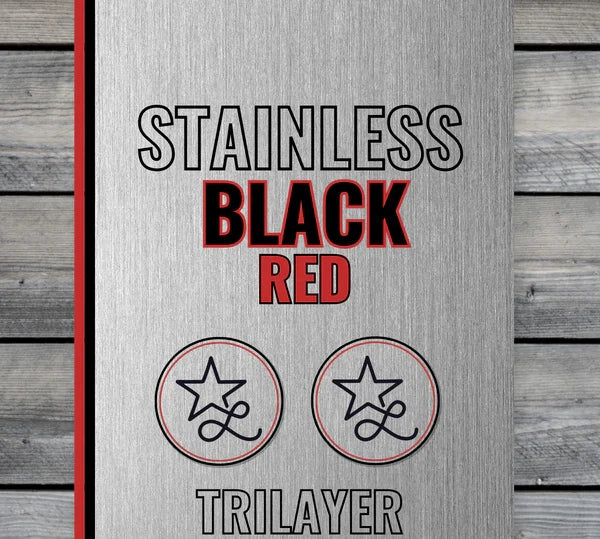 Wild Souls Never Die Buckle Stainless Acrylic Patch