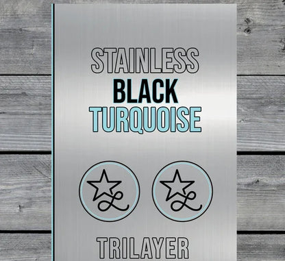 Wild Souls Never Die Buckle Stainless Acrylic Patch