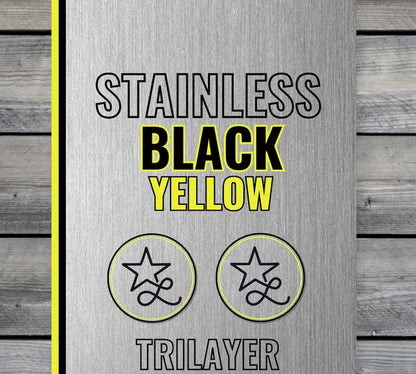 Wild Souls Never Die Buckle Stainless Acrylic Patch