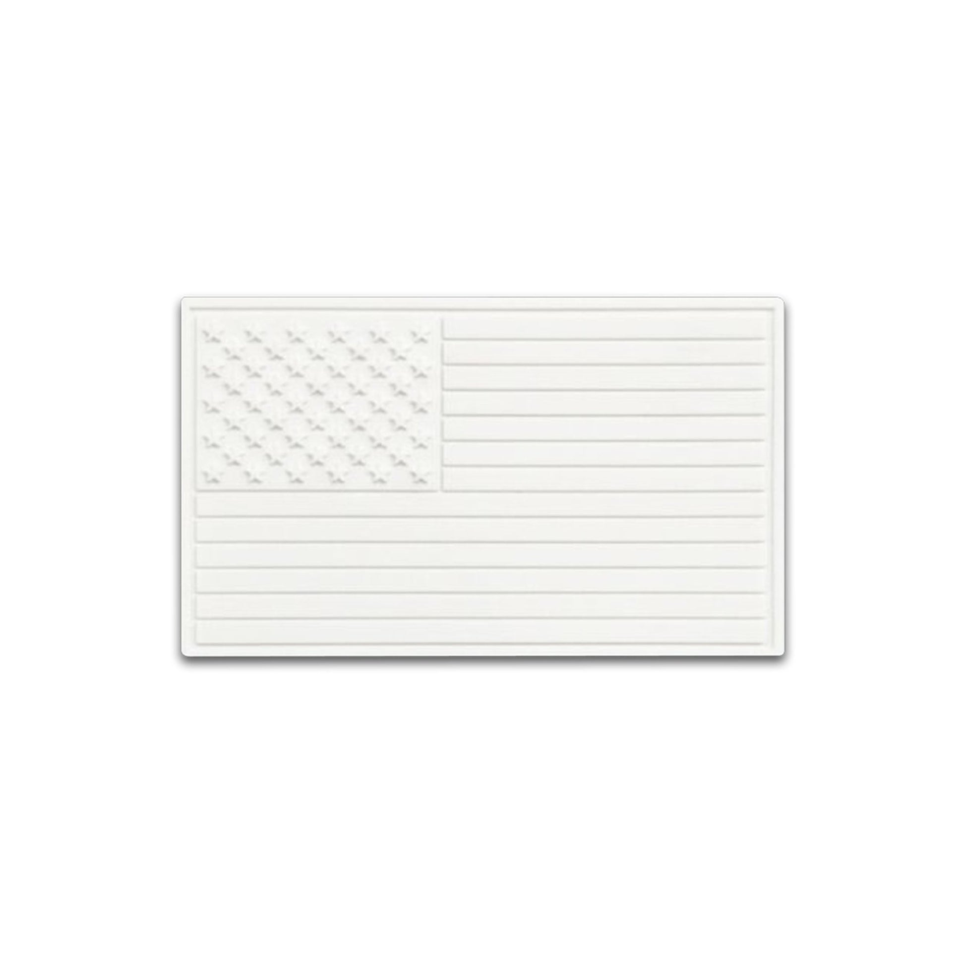 Arctic White Flag - PVC Patch (5pk) - LoneStar Adhesive