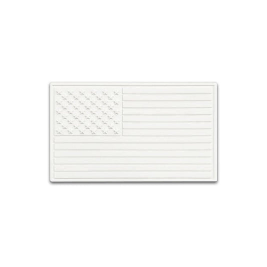 Arctic White Flag - PVC Patch (5pk) - LoneStar Adhesive