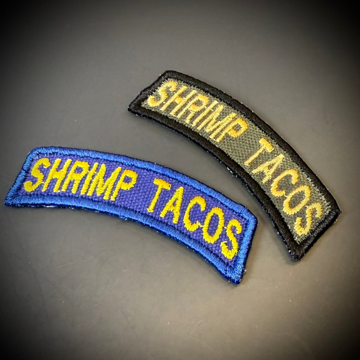 Army Regular Forces Parody Embroidered Name Tabs, 1.2x3" | VELCRO® Brand Hook Backing - #LoneStar Adhesive#