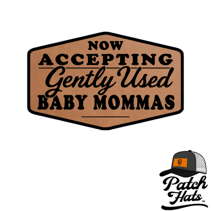 Baby Momma Leatherette Patch - LoneStar Adhesive