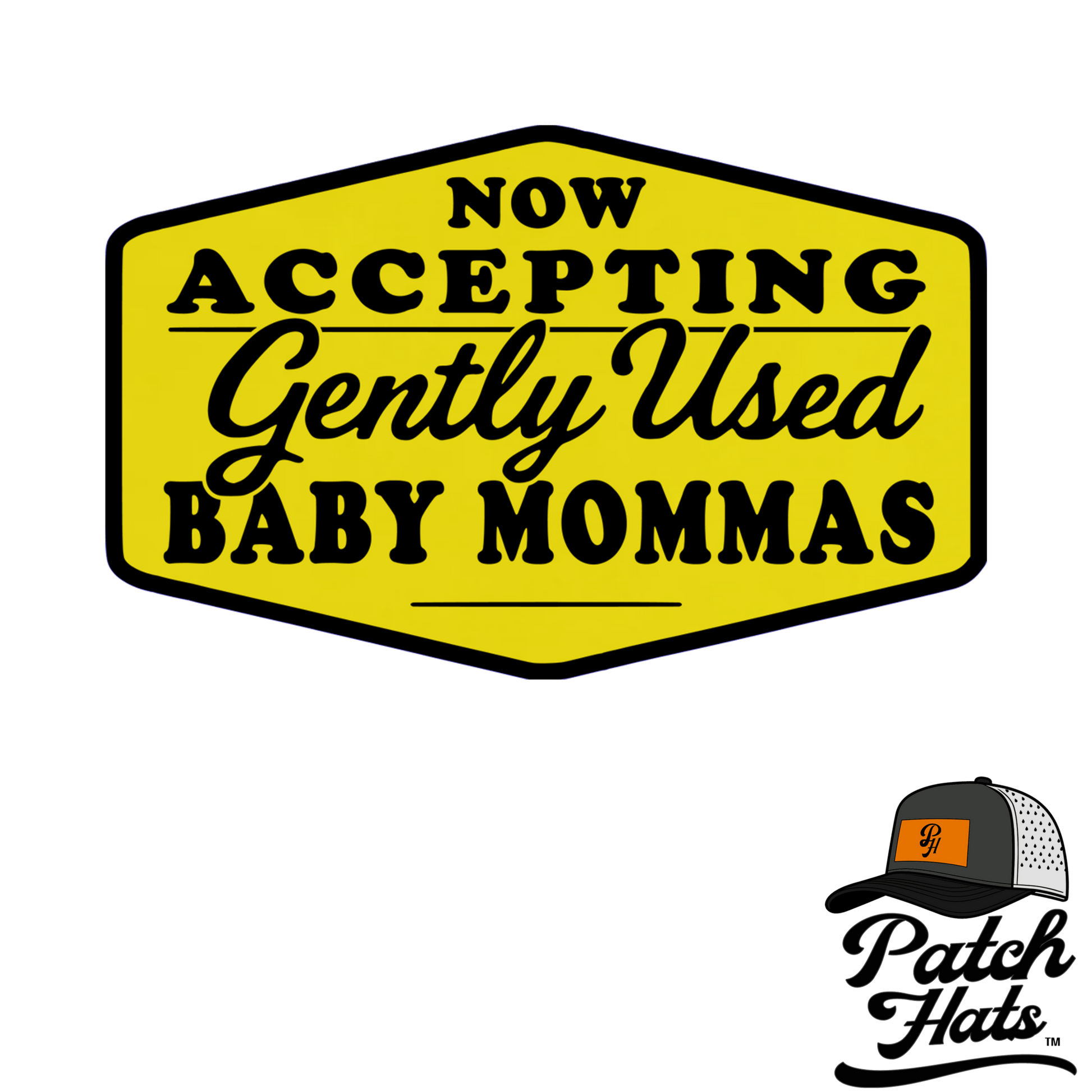 Baby Momma Leatherette Patch - LoneStar Adhesive