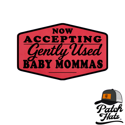 Baby Momma Leatherette Patch - LoneStar Adhesive
