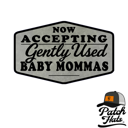 Baby Momma Leatherette Patch - LoneStar Adhesive