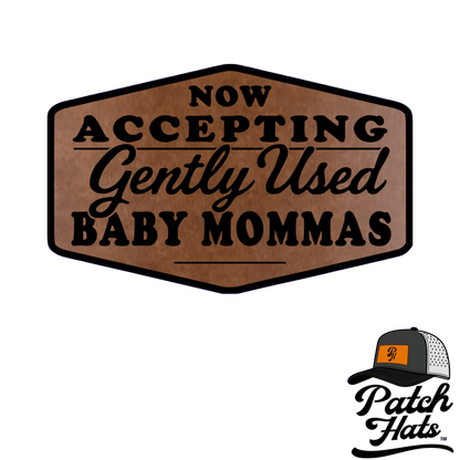 Baby Momma Leatherette Patch - LoneStar Adhesive