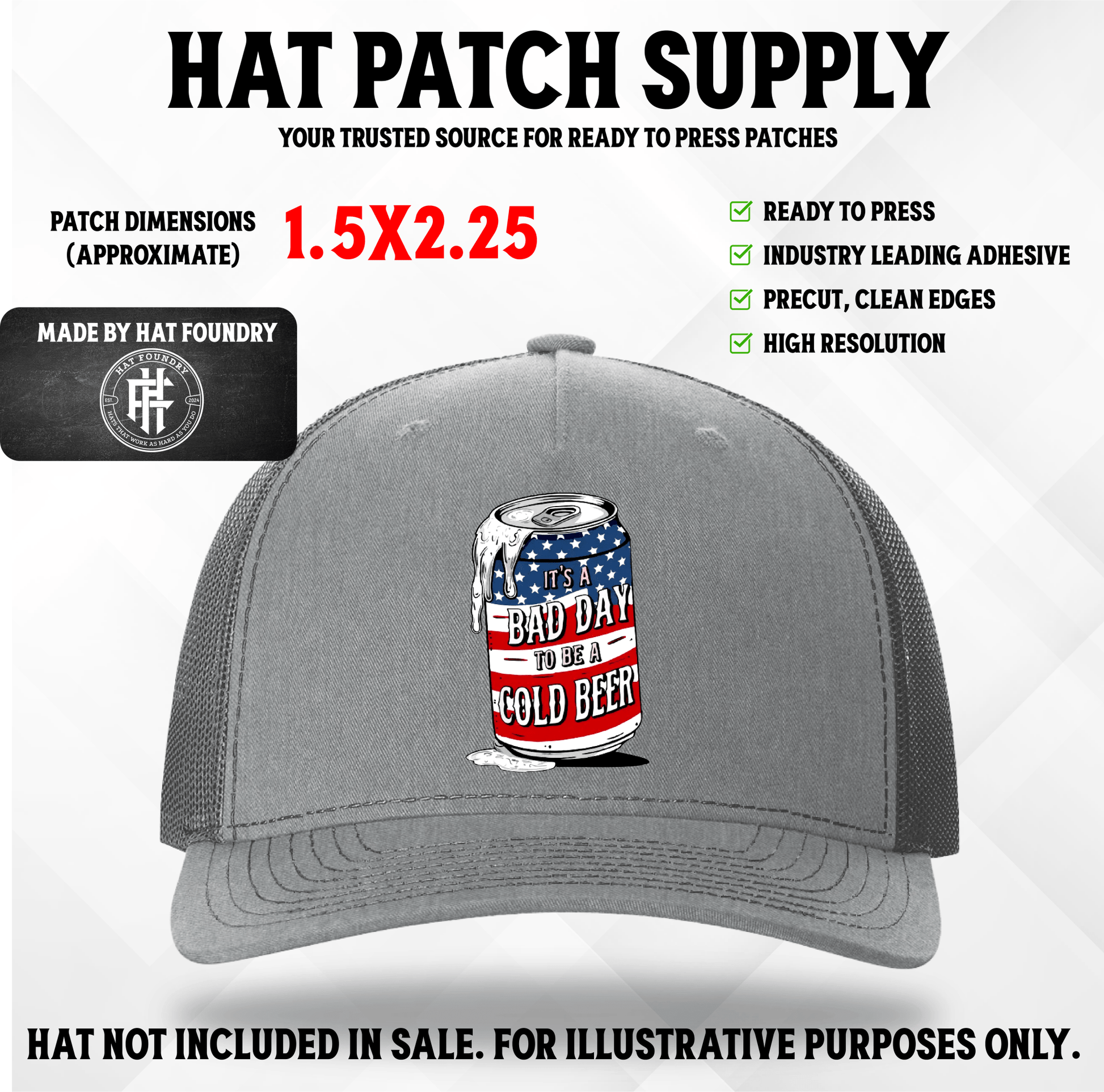 Bad Day To Be A Cold Beer - LoneStar Adhesive