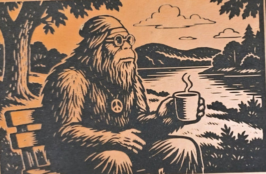 Bandana Bigfoot Hippie Digital File - LoneStar Adhesive