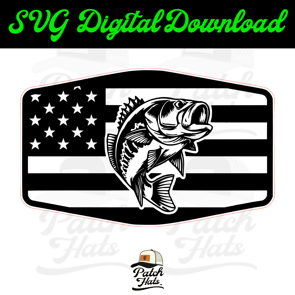 Bass Flag - LoneStar Adhesive