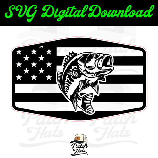 Bass Flag - LoneStar Adhesive