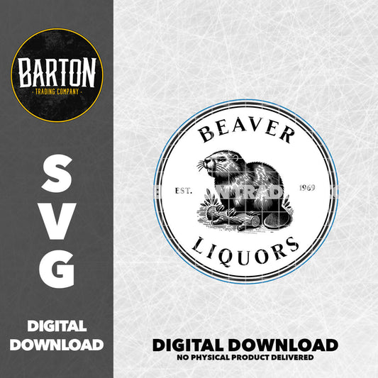 Beaver Liquors | SVG File - #LoneStar Adhesive#