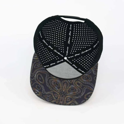 black front brown topo and black back - LoneStar Adhesive