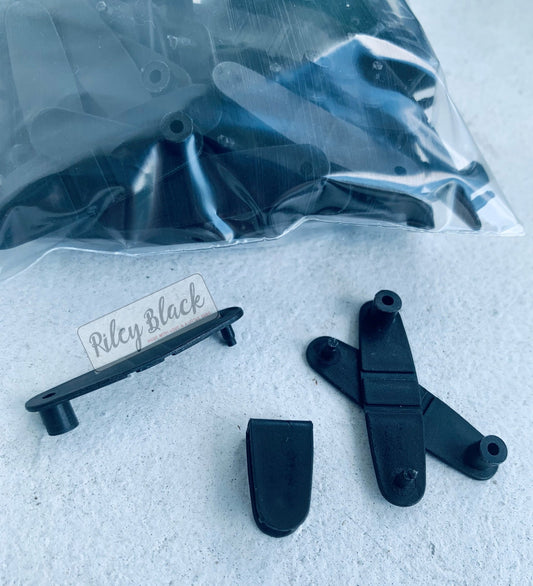 Black XL Keychain Thingies® 1/8”+ - LoneStar Adhesive