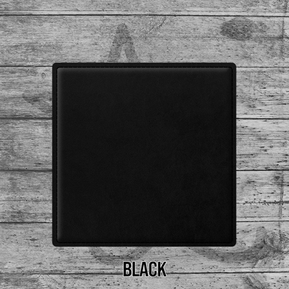 Coasters (6pk of 4" Square): Heritage Collection Premium Leatherette®