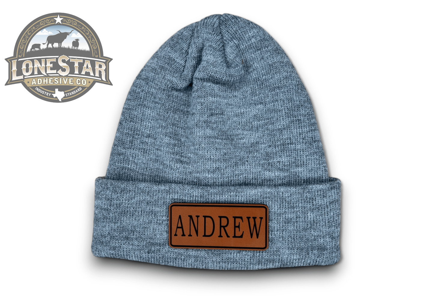 Blank Acrylic Cuffed Beanies - GRAY (Newborn - Adult) - #LoneStar Adhesive#