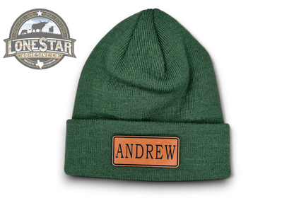 Blank Acrylic Cuffed Beanies - OLIVE (Newborn - Adult) - #LoneStar Adhesive#