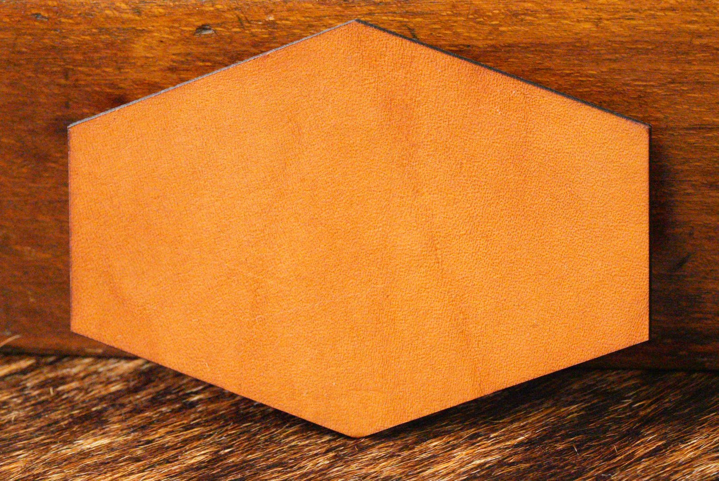 BLANK Limousin Brown Top-Grain Leather Patches (5pk) - LoneStar Adhesive