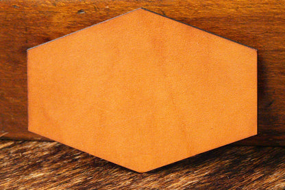 BLANK Limousin Brown Top-Grain Leather Patches (5pk) - LoneStar Adhesive