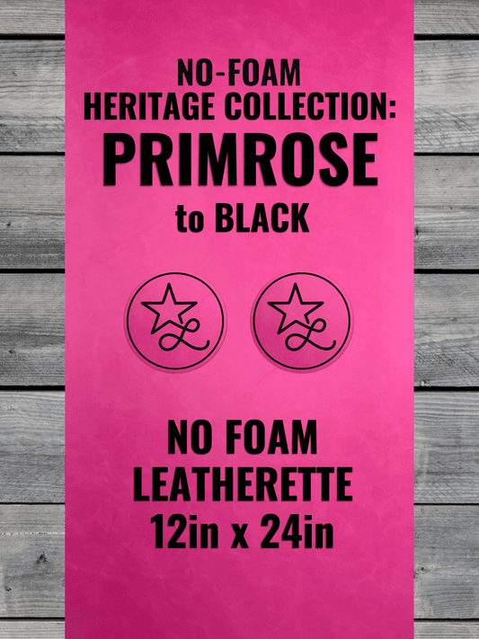 BLEMISHED NO - FOAM Heritage Primrose Durra - Bull Premium Leatherette® Sheets (12x24) - LoneStar Adhesive
