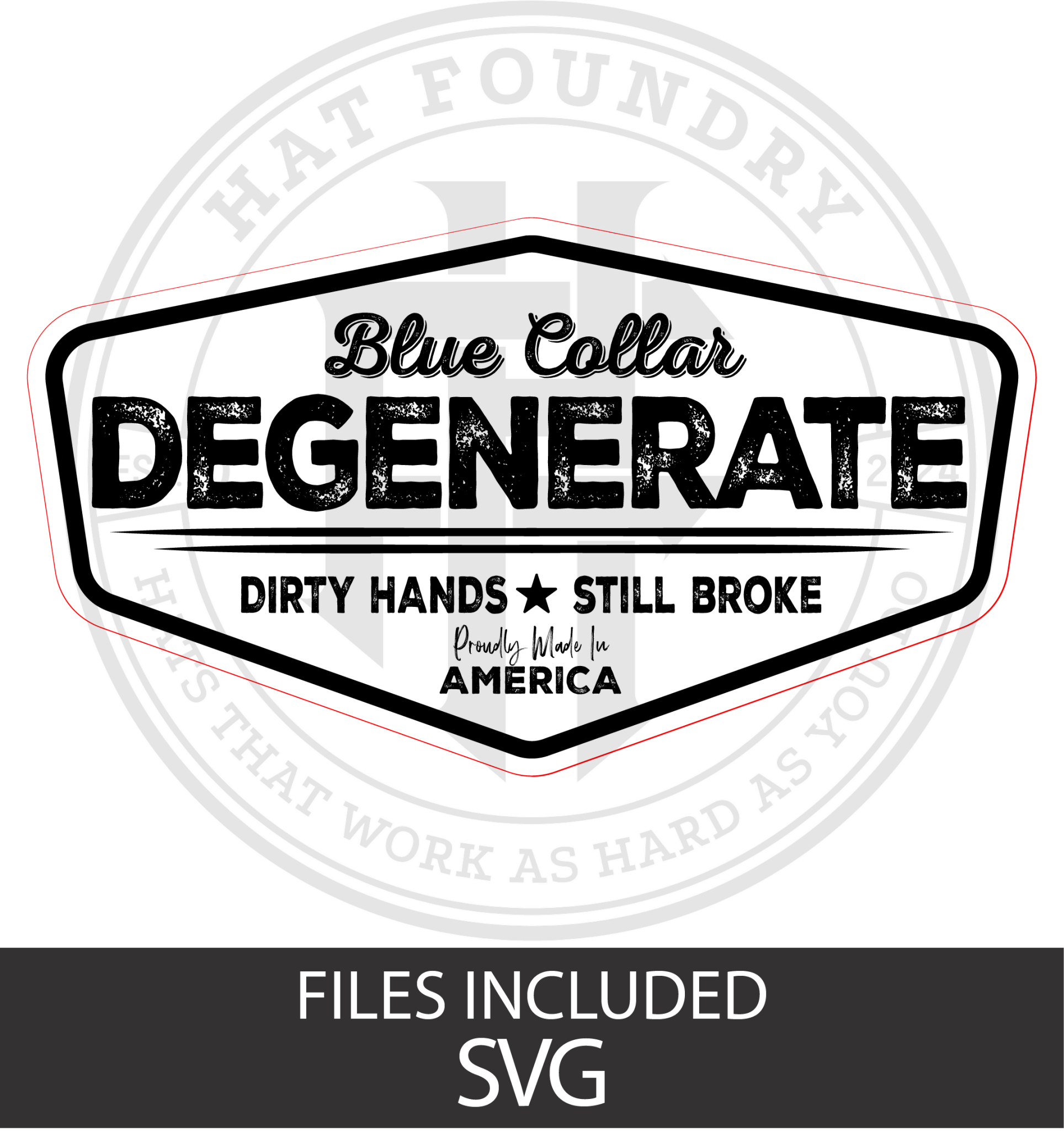 Blue Collar Degenerate - #LoneStar Adhesive#