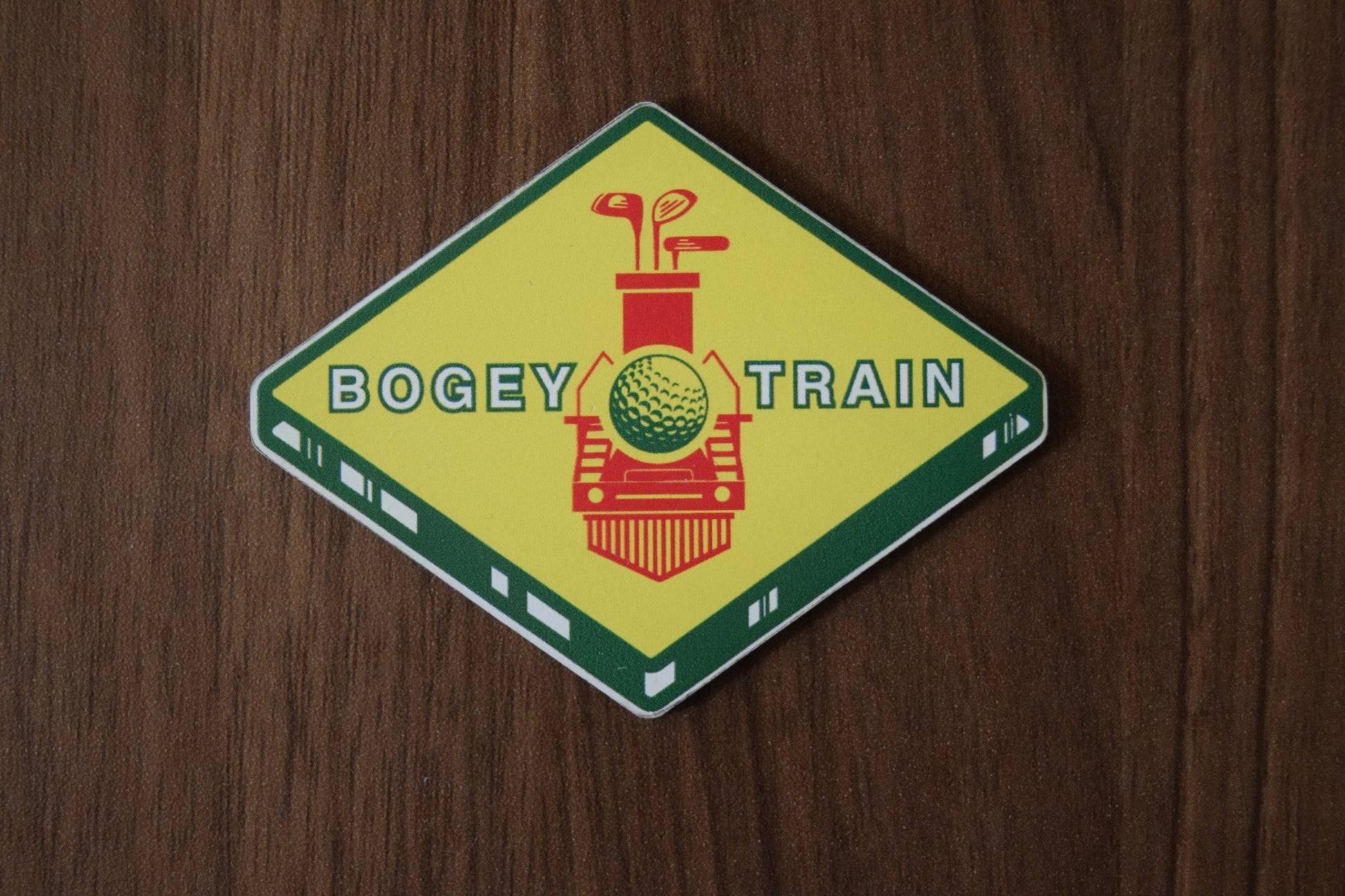 "Bogey Train" UV Printed Patches - LoneStar Adhesive